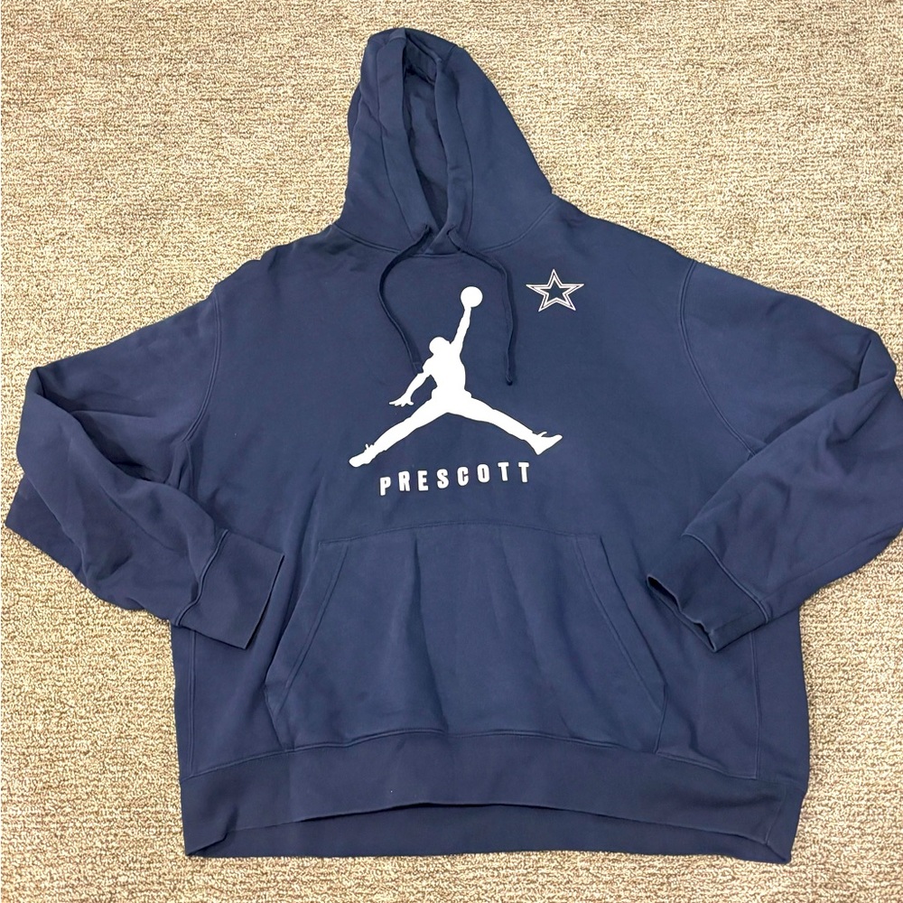 Dallas Cowboys Jordan Prescott hoodie. Size XXL.